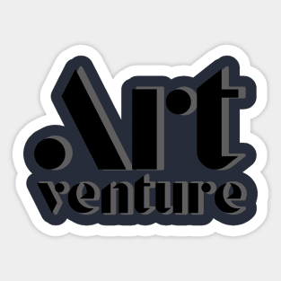 my-art-my-adventure-artventure Sticker